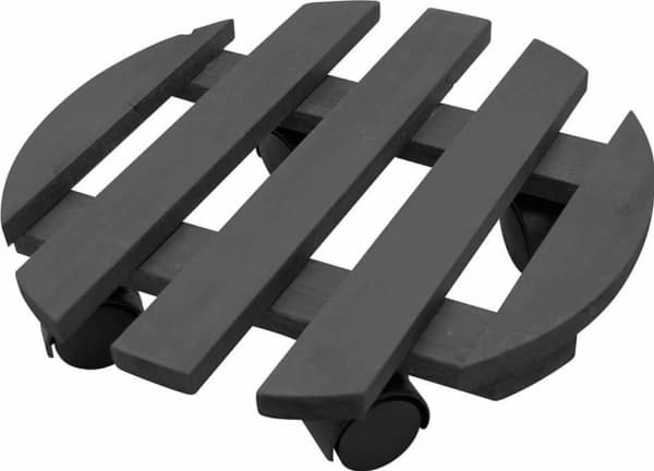 HOME It® krukkevogn sort træ Ø30 cm