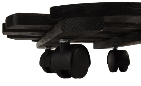 HOME It® krukkevogn sort træ Ø30 cm