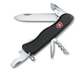 Miniatyrbild 1 av 3: Victorinox Picknicker, Fällkniv med låsblad, Kniv med flera verktyg, Clip point, Polyamid, Svart, 11 verktyg