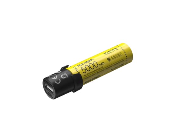 Nitecore NL2150HPi, Hand flashlight, White, Yellow, 80 lm, 9 cd, 12 m, 5000 mAh