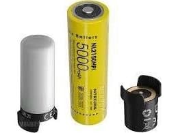 Nitecore NL2150HPi, Hand flashlight, White, Yellow, 80 lm, 9 cd, 12 m, 5000 mAh