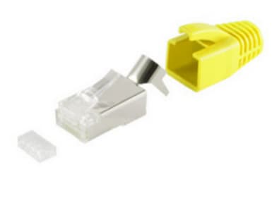 shiverpeaks BS72067-Y, RJ45, Gul, Cat7a, Guld
