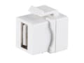 Miniatyrbild 2 av 2: shiverpeaks Basic-S, Platt, Vit, USB A, USB A, Hona, Hona-kontakt