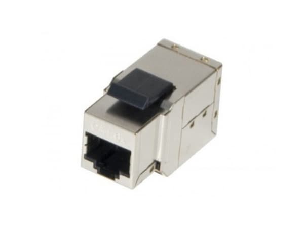 Tecline 272969, platt, silver, RJ-45, RJ-45, honkontakt, honkontakt