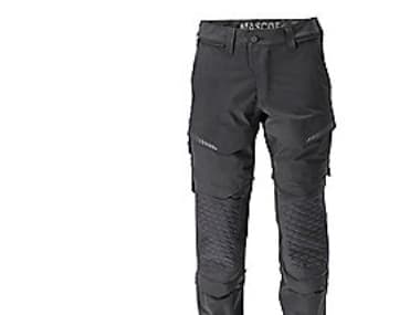 MASCOT® TYÖVAATTEET MASCOT® SÄÄNNÖLLISET housut polvitaskuilla malli 22279-605, väri musta 82C48