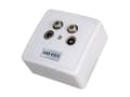 Miniatyrbild 3 av 5: Triax GAD 410 S, IEC, 75 O, Grå, EN50083-2 (Class A), -25 - 55 ° C, 80 mm