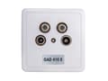 Miniatyrbild 4 av 5: Triax GAD 410 S, IEC, 75 O, Grå, EN50083-2 (Class A), -25 - 55 ° C, 80 mm