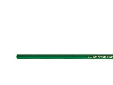 Gasbetonblyant 331 grøn 10H oval 300mm
