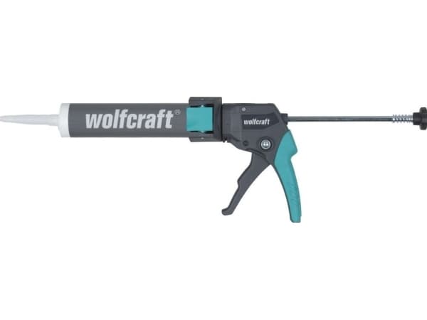 Silikon for selvklebende pistolpose Wolfcraft MG 310; 160 kg; 360°