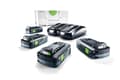 Pikkukuva 2 / 3: Festool Energy set SYS 18V 4x4,0/TCL 6 DUO, Akku- ja laturisetti, Li-HighPower, 4 ah, 18 V, Festool, Musta, Vihreä, Valkoinen