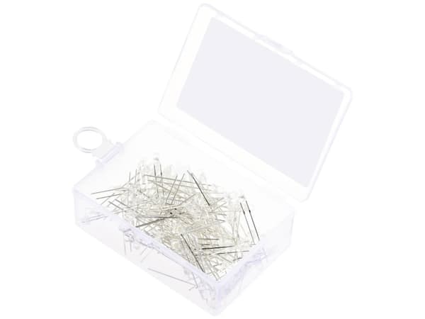 TRU COMPONENTS LED johdoilla Neutraali valkoinen Pyöreä 14400 mcd 30° 20 mA 2,7 V, 3,4 V