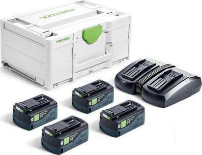 Festool 577709, Set med batteri och laddare, Litium, 5 Ah, 18 V, Festool, Borr, Elektriskt multiverktyg, Eldriven skruvdragare, Borrhammare