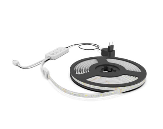 Hama 00176633, Smart belysningslist, Wi-Fi, Svart, Vit, LED, 16000000 färger, 2700 K