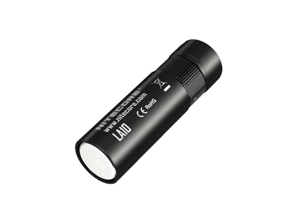 Nitecore LA10, Käsikokoinen taskulamppu, Musta, LED, 1 lamppua, 135 lm, 10 m