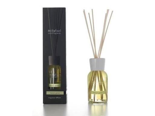 Millefiori Milano Aromadiffuusori Natura l Sitruunaruoho 250 ml 250ml 250ml 250ml Kotituoksu tikuilla varustettuna