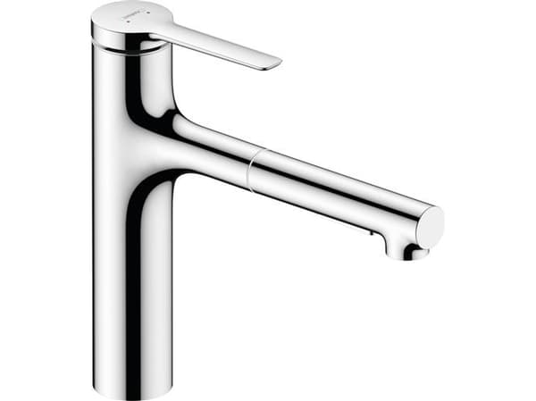 Køk.arm ZesisM33 160 Ltud krom udtr 2jet