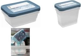 hoitaja Mia "Magic Ice" pakastinsarja, 3x 1,25 litran BPA-vapaa pakastinsarja: pakastus, säilytys, - 1 kpl (3005268028600)