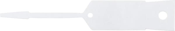 KS TOOLS Werkzeug-maschinen GmbH nøgleringe, blanke, 500 styk, hvid (500.8018)