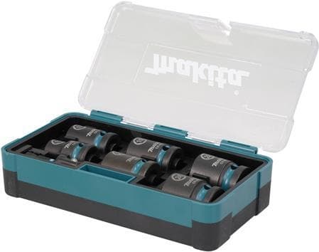 MAKITA E-16592 - Iskukantasarja 1/2" sopii akkuiskuavaimelle DTW700 & DTW701 (7 kpl) (E-16592)