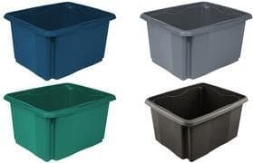 keeper opbevaringsboks "emil eco", 24 liter, grafit roterende/stablingsboks, materiale: PP/regranulat - 1 stk (1018883300000)