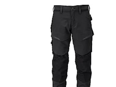 MASCOT® WORKWEAR MASCOT® Customized Bukser med knælommer, ULTIMATE STRETCH model 22379-311 sort 82C56