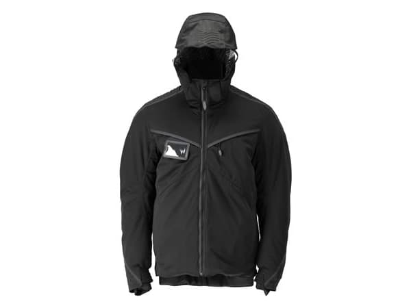 MASCOT® WORKWEAR MASCOT® CUSTOMIZED Vinterjacka som andas, är vind- och vattentät modell 22035-657, färg svart L