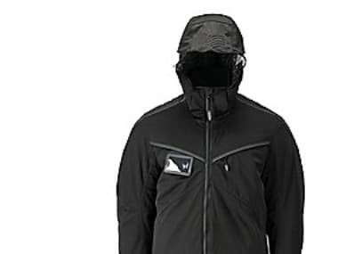 MASCOT® WORKWEAR MASCOT® CUSTOMIZED Vinterjacka som andas, är vind- och vattentät modell 22035-657, färg svart L