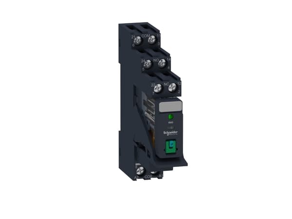 Schneider Electric RXG22BDPV, Svart, 24 V, 40 70 ° C, IP20 IEC 61810