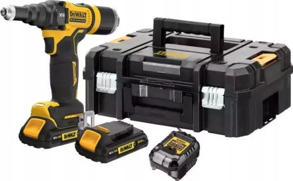 Sladdlös rivare DeWalt DCF403D2GT-QW; 18 V; 2x2,0 Ah ac.