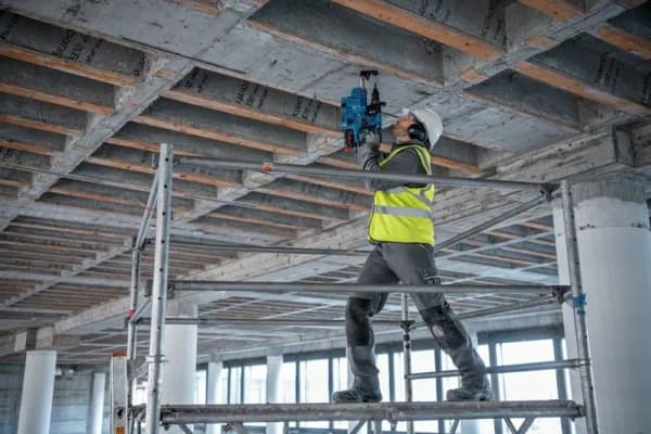 Bosch GBH 18V-28 CF PROFESSIONAL, SDS Plus, Sort, Blå, Rød, Børsteløs motor, 2,8 cm, 3,3 J, 4220 bpm