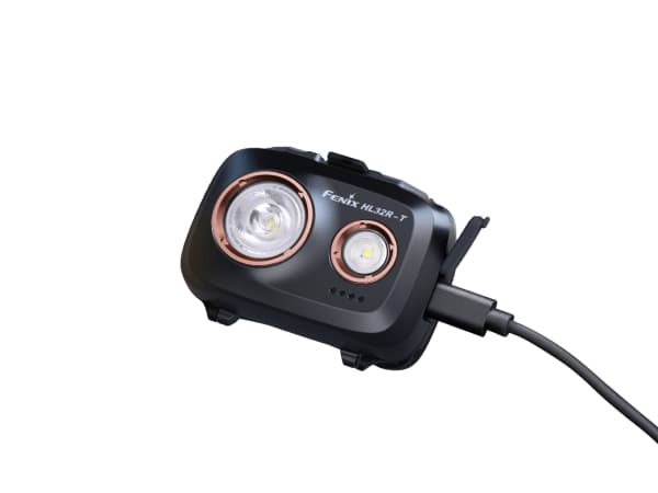 Fenix HL32R-T, Pannbandsficklampa, Svart, Röd, 2 m, IP66, -31 - 113 ° C, LED
