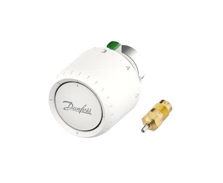 DANFOSS Aveo Servicetermostat med inbyggd givare, Inställningsområde 7-28°C, Frostskydd, Servicebox
