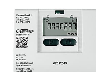 Energimål. frem 2,5m3 multical 403