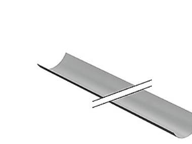 Geberit støtterende 75-3000mm - galv.-sortl. 365.850.001
