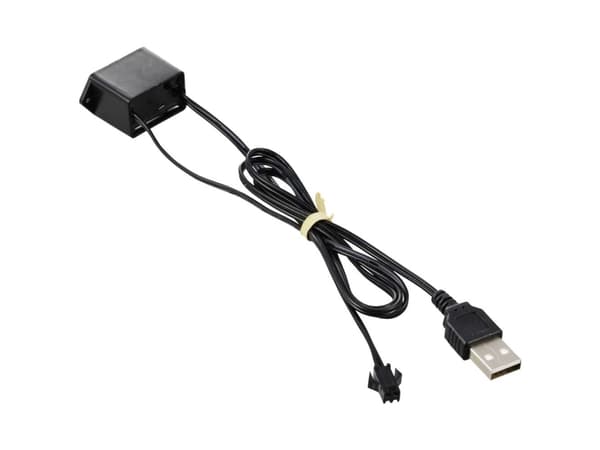 TRU COMPONENTS EL-inverter 5 V/DC Sort (L x B x H) 40 x 18 x 23 mm