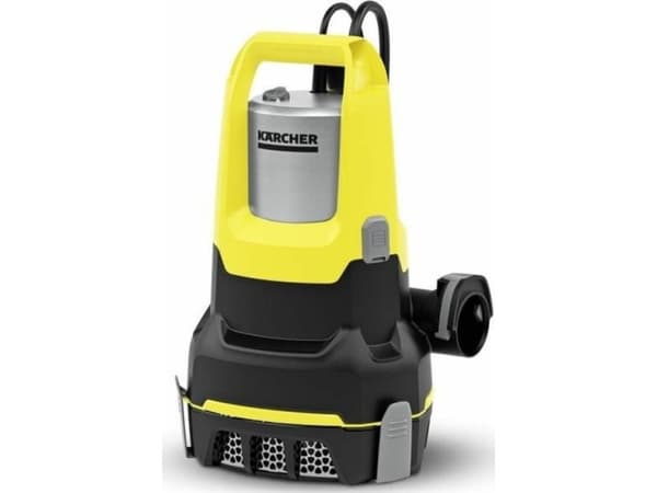 Kärcher SP 17.000 FLAT LEVEL SENSOR, Svart, Rostfritt stål, Gul, Rostfritt stål, 10 m, 17000 l/h, 7 m, 1 mm
