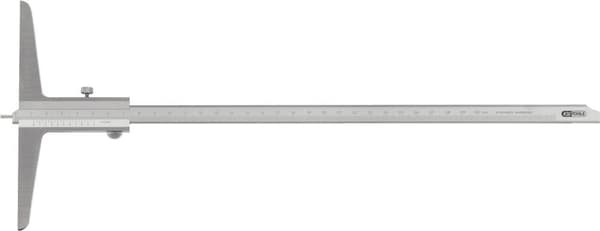 KS TOOLS -syvyyssatula ja mittatappi, 0-200mm (300.0553)