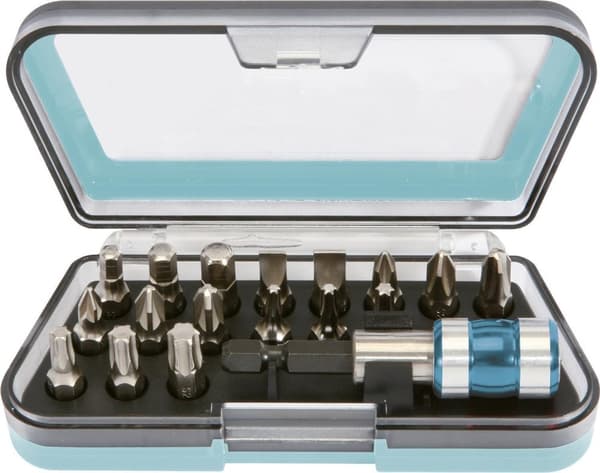 KS TOOLS 1/4" bitset i rostfritt stål, 18 delar (910.2055)