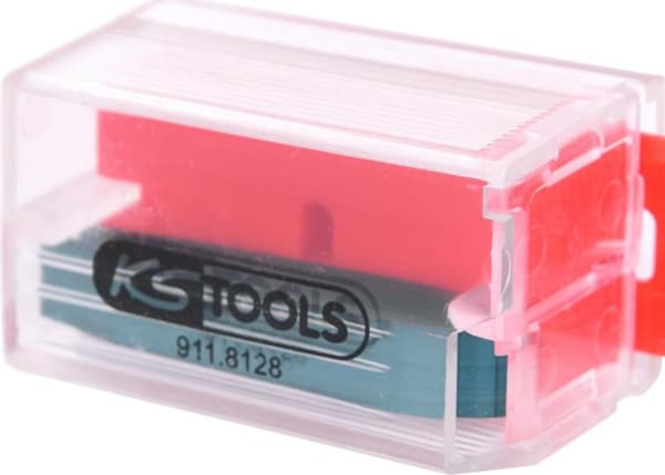 KS TOOLS erstatningsplastikskraberblade, pakke med 10 stk. (911.8128)
