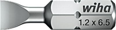 Med bit til slidsskruer 25 mm (7010Z/6.5-25)