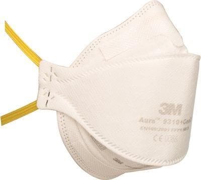 3M 9322+GEN3 AURA hengityssuojain 9322+ Gen3, FFP2 (7100134313)