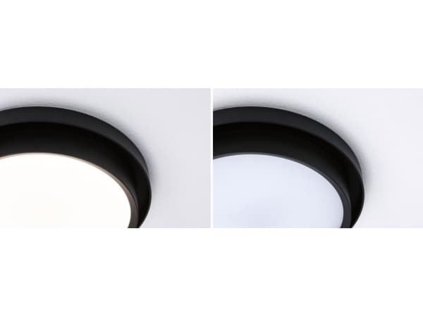Paulmann Malik, Overflateegnet, LED, 2700 K, 850 lm, 230 V, Sort, Hvit