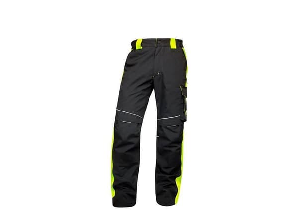 Arbetsbyxa Ardon, svart/gul, polyester, storlek XXL