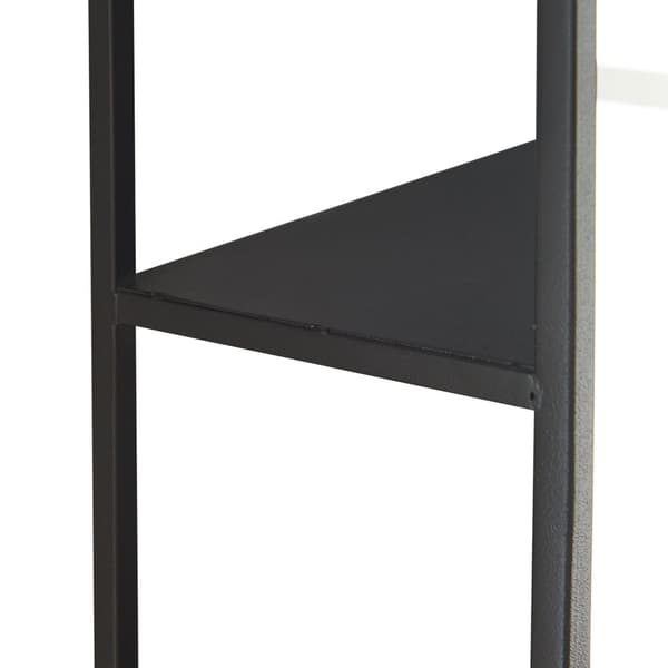 Väggspegel Sunne vägghylla med spegel 60x36x13 cm [en.casa]