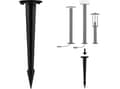 Miniatyrbilde 1 av 5: Paulmann 946.95, Spike, Antrasitt, Metall, 10,2 cm, 400 mm