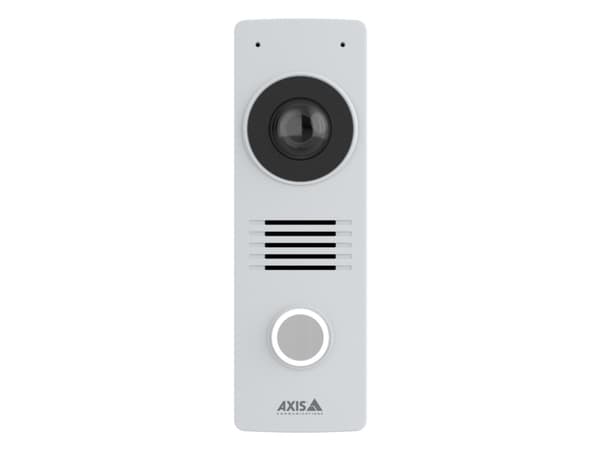 Axis I8116-E - IP-intercomstasjon - kablet - 10/100/1000 Ethernet - hvit, NCS S 1002-B - TAA-samsvar