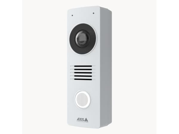 Axis I8116-E - IP-intercomstasjon - kablet - 10/100/1000 Ethernet - hvit, NCS S 1002-B - TAA-samsvar