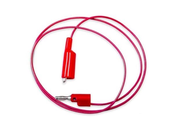 Mueller Electric BU-2030-A-60-2 Prøveledning [Bananstik 4 mm - Krokodilleklemme] 1.5 m Rød 1 stk
