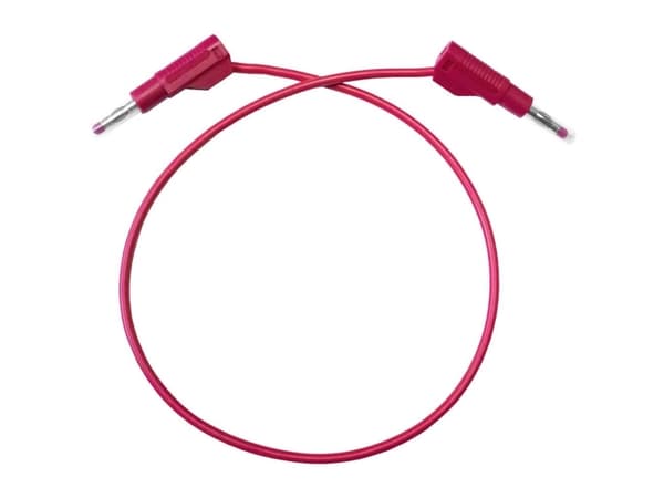 Mueller Electric BU-P4911B-79-2 Prøveledning Bananstik Bananstik 2 m Rød 1 stk
