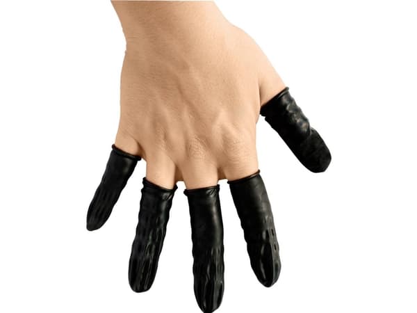BJZ A-2822 ESD-fingerhandsker antistatisk, pudderfri Størrelse: L Latex